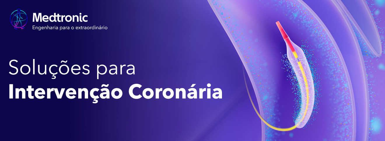 Soluções Medtronic para Intervenção Coronária